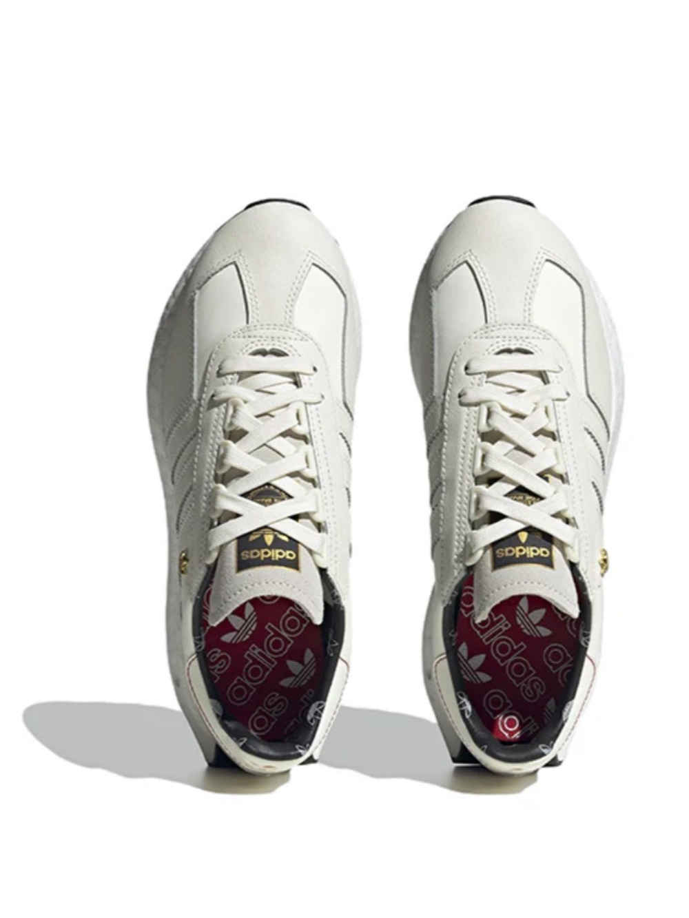 adidas Retropy E5 Women's Sneakers - Off White / Gold - Picture 6 of 13